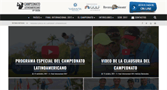 Desktop Screenshot of campeonatolatinoamericano.com